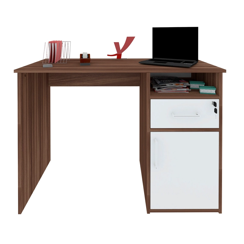 ESCRITORIO RÖDLER HALL BLANCO CON CAFÉ - 4