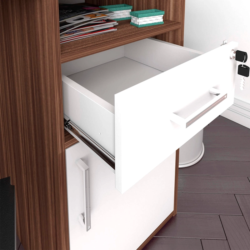 ESCRITORIO RÖDLER HALL BLANCO CON CAFÉ - 6