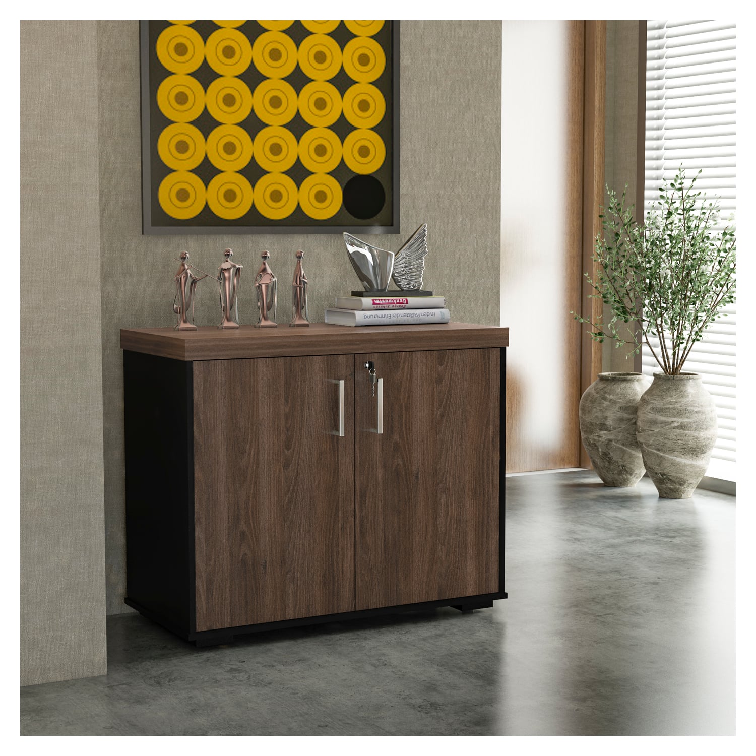 ESTANTE ORGANIZADOR DELUX CAFÉ CON NEGRO - 2