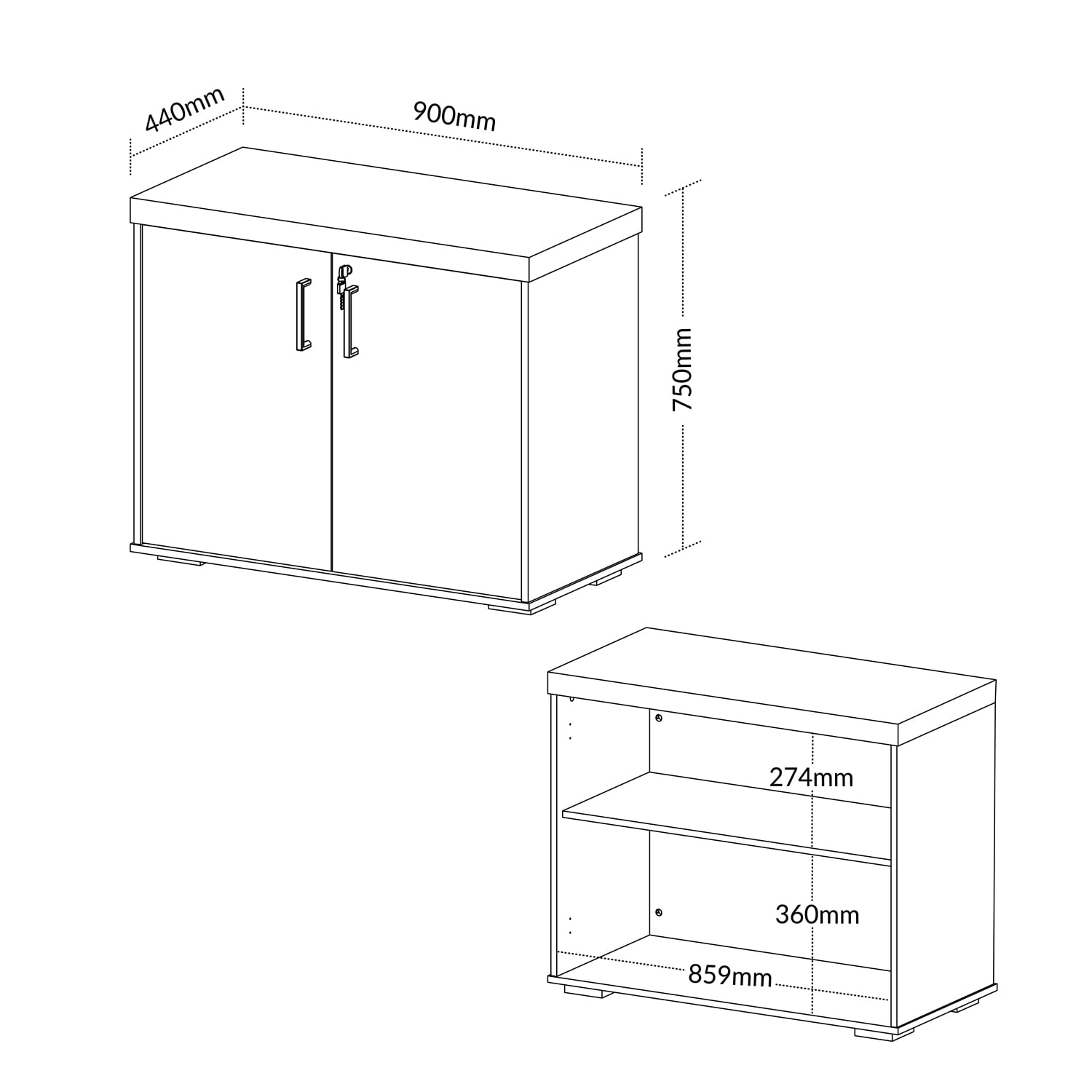 ESTANTE ORGANIZADOR DELUX BLANCO CON ROBLE - 3