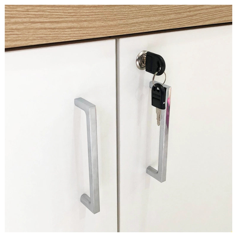 ESTANTE ORGANIZADOR DELUX BLANCO CON ROBLE - 6