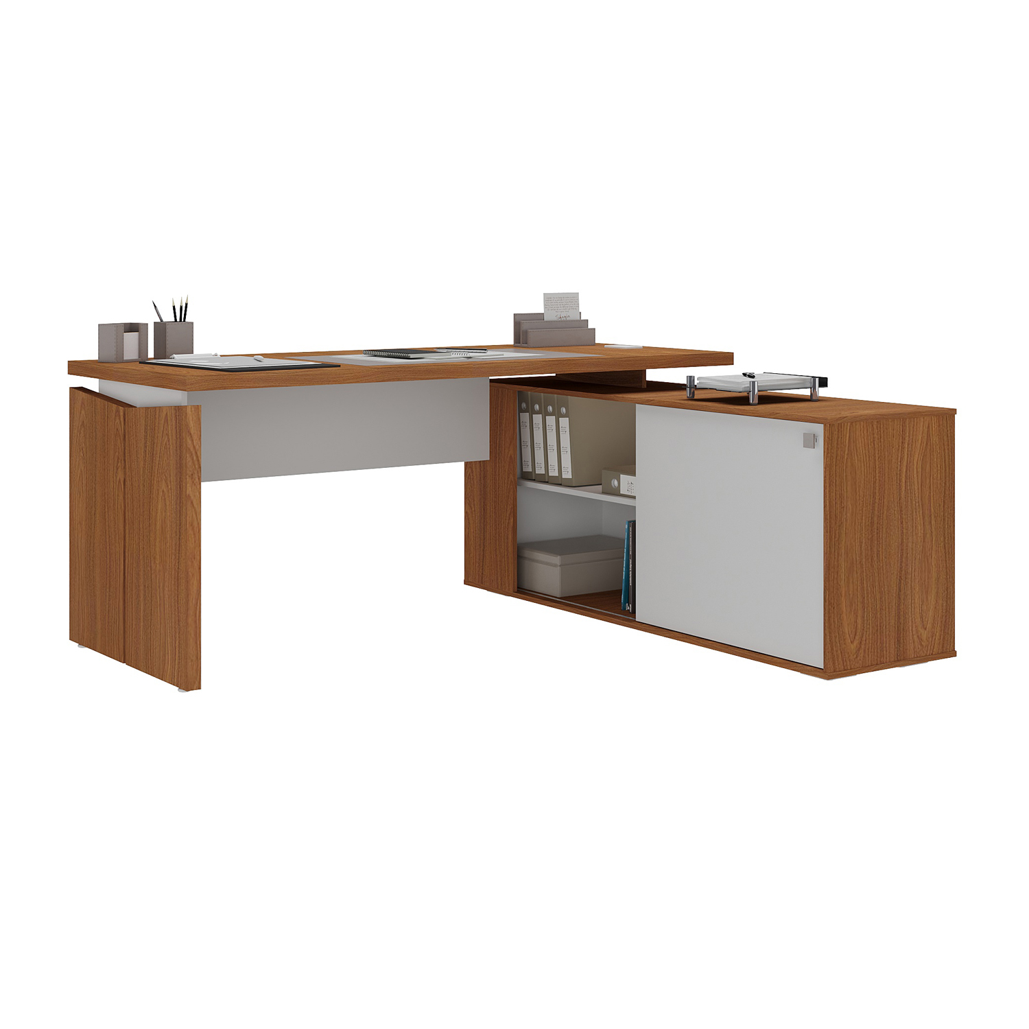 ESCRITORIO RÖDLER RD1095 PROFESIONAL CAFÉ BLANCO - 1