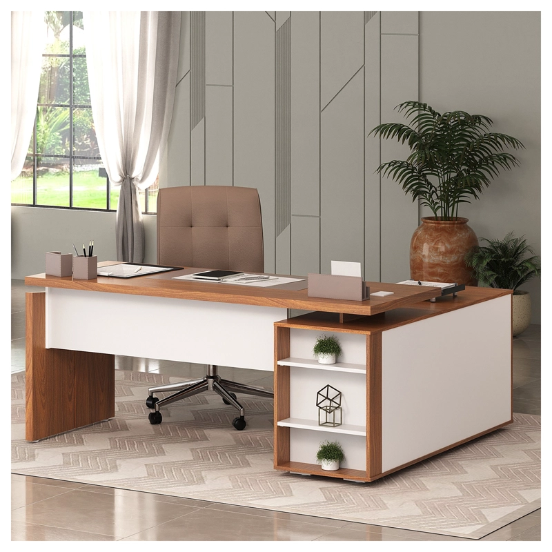 ESCRITORIO RÖDLER RD1095 PROFESIONAL CAFÉ BLANCO - 8
