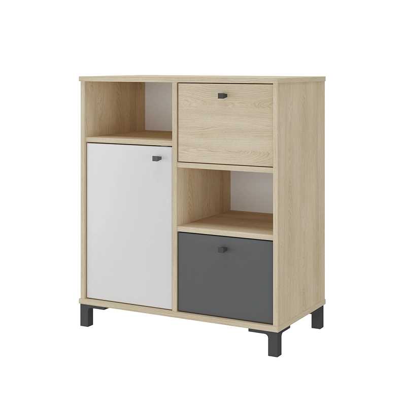 ESTANTE OFICINA CAJONES NORDIK MADERA - 3