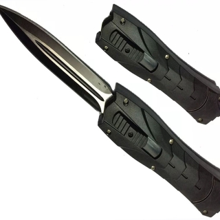 CUCHILLO NAVAJA AUTOMATICA RETRACTIL HORIZONTAL 21 CM - 1