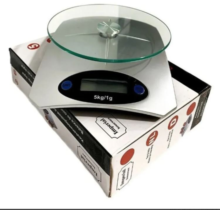 BALANZA PESA GRAMERA DIGITAL HASTA 5 KILOS AG37 - 1