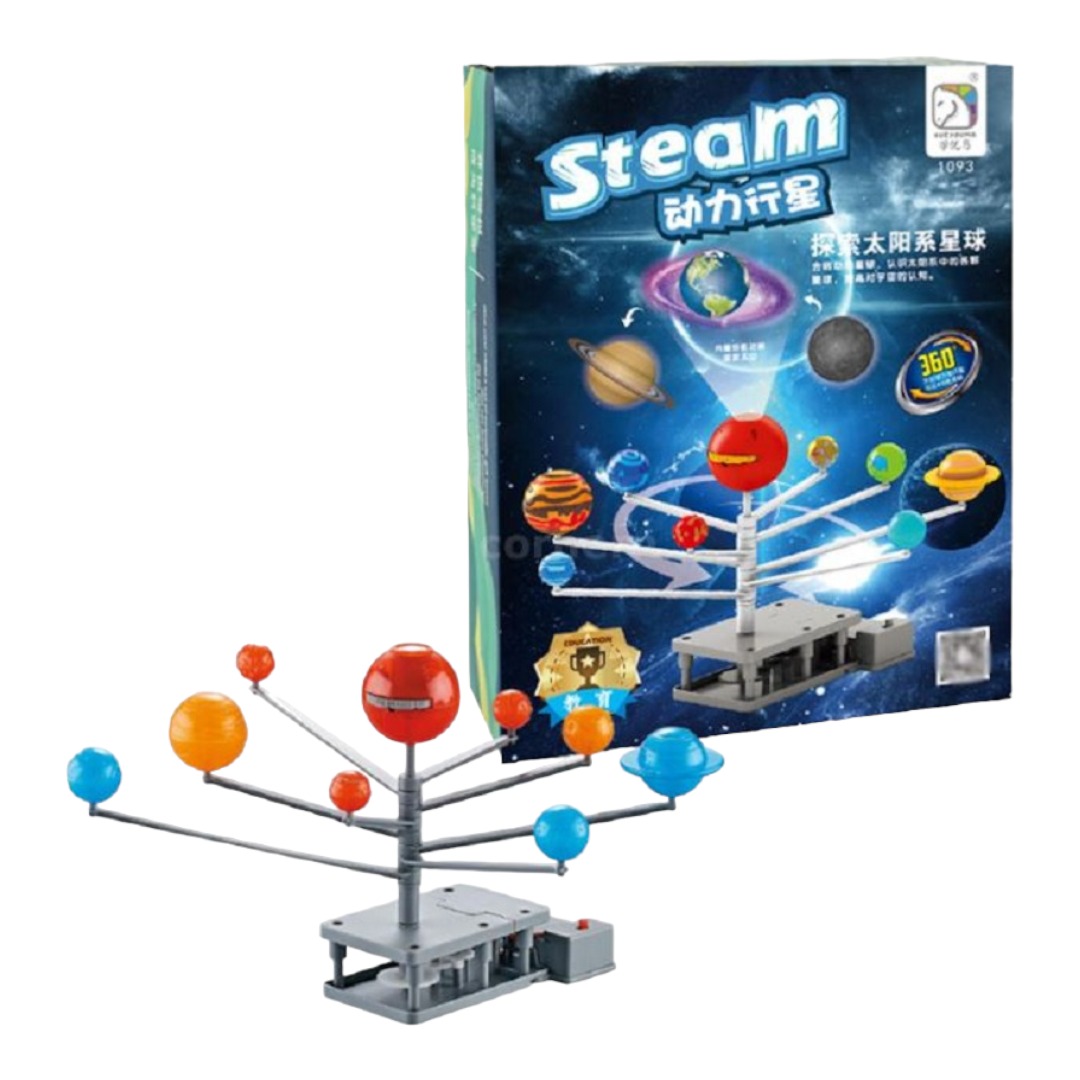 SISTEMA SOLAR EDUCACIONAL ARMABLE CON PROYECTOR AL91 - 1