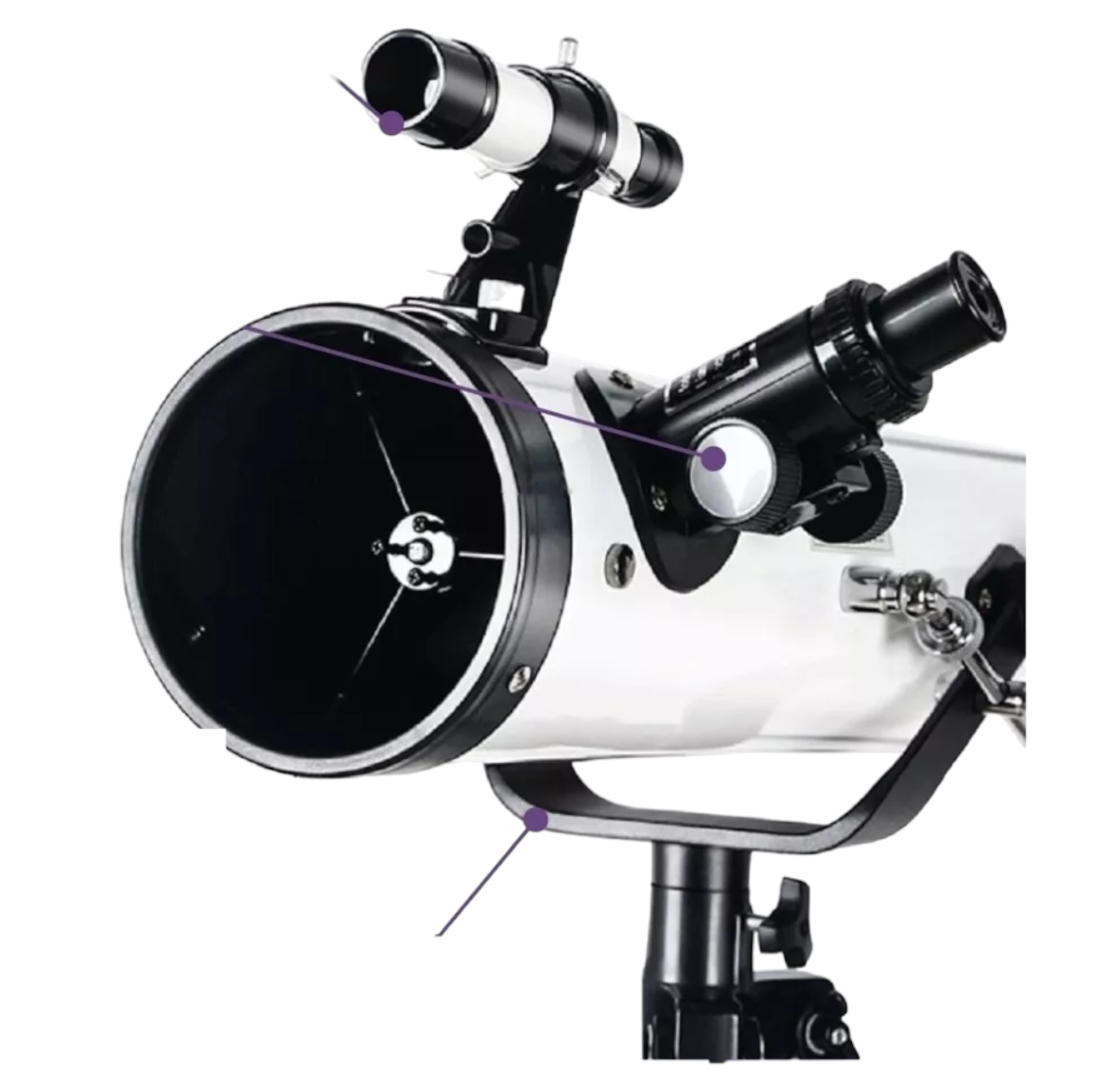 TELESCOPIO ASTRONÓMICO NEWTONIANO + SOPORTE AR68 - 1