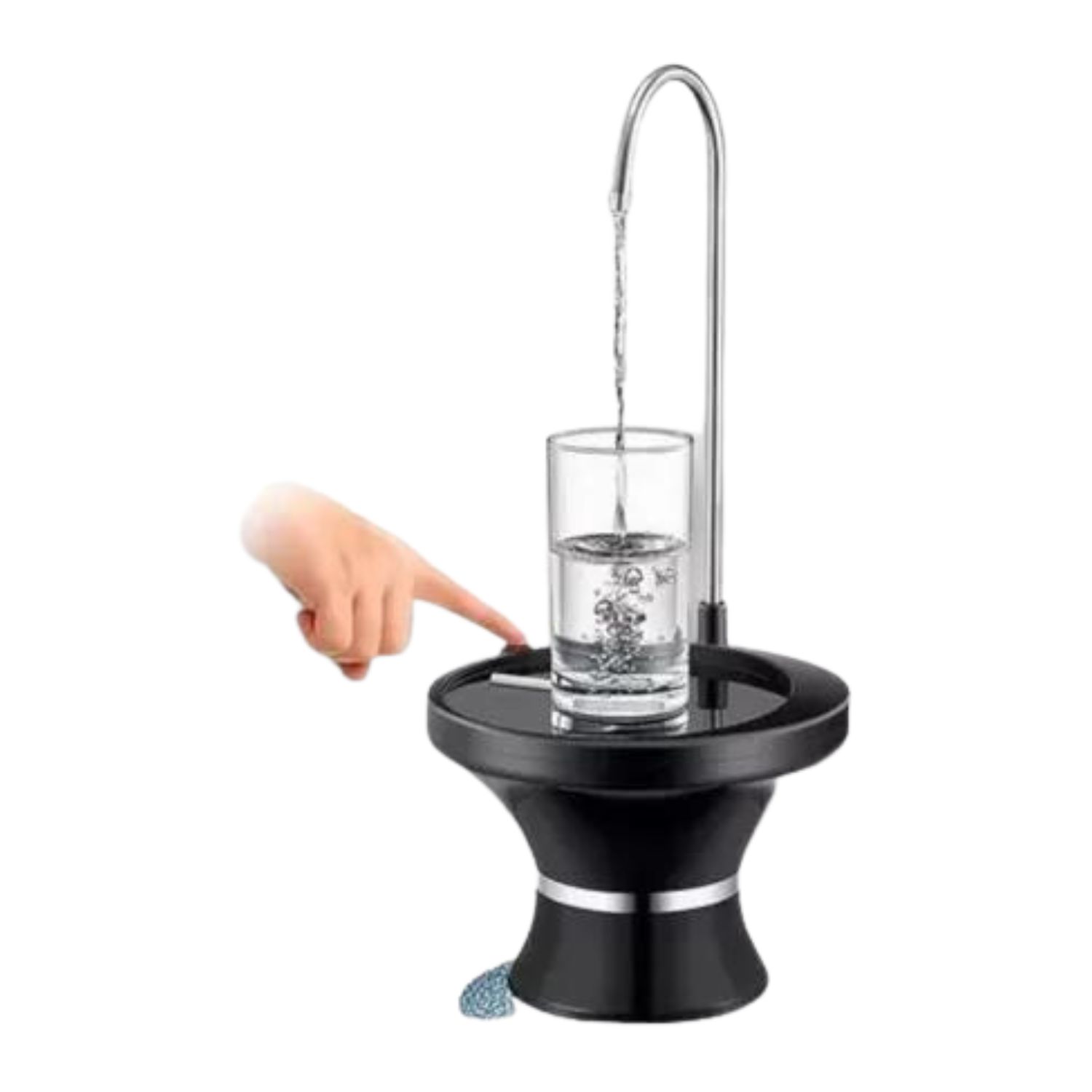 DISPENSADOR AGUA ELECTRICO BASE RECARGABLE BOMBA MX45 - 1