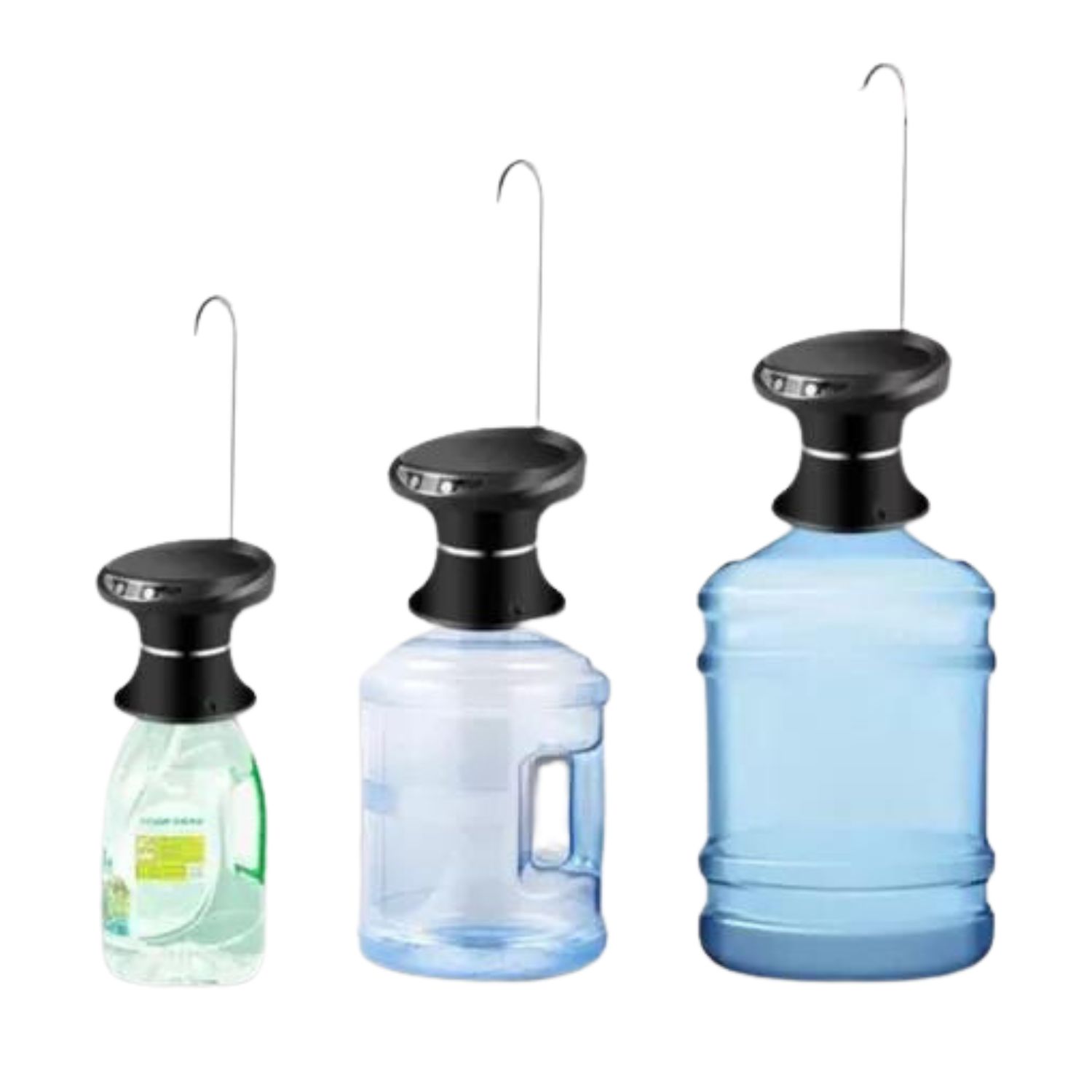 DISPENSADOR AGUA ELECTRICO BASE RECARGABLE BOMBA MX45 - 3