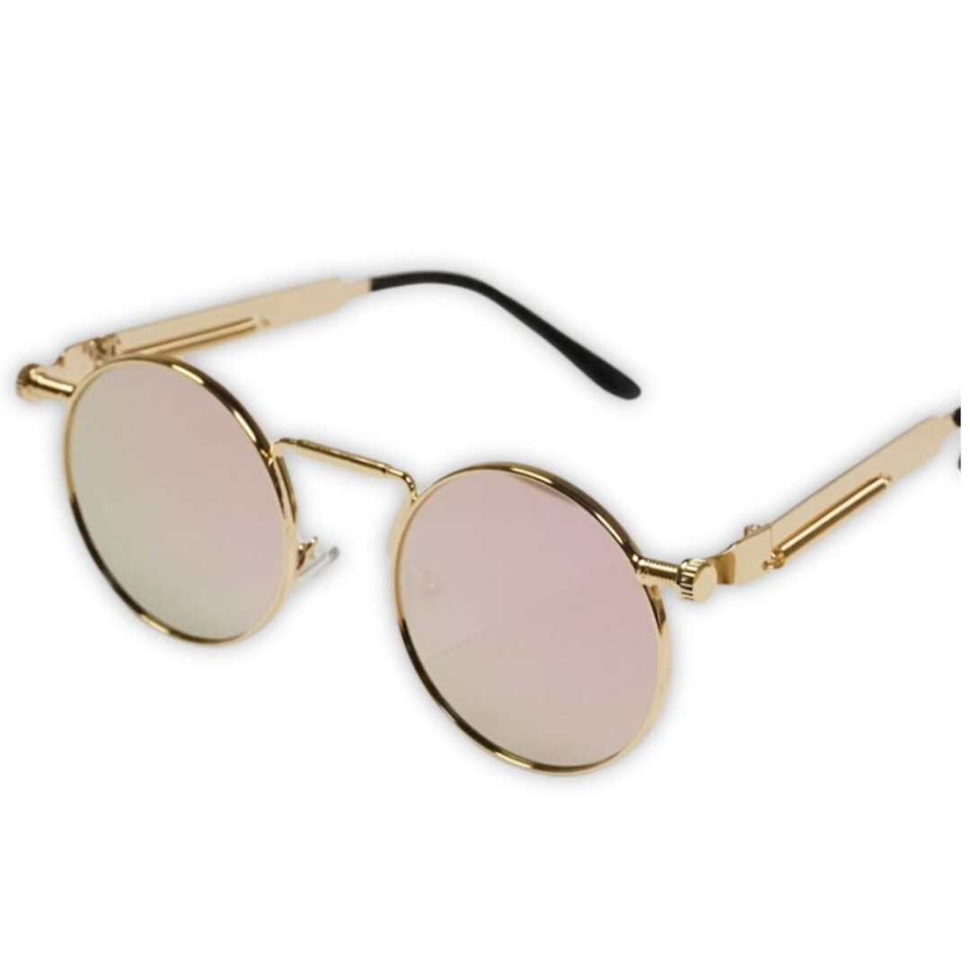 LENTES DE SOL RETRO PUNK LENNON ROSE + ESTUCHE MY07 - 3
