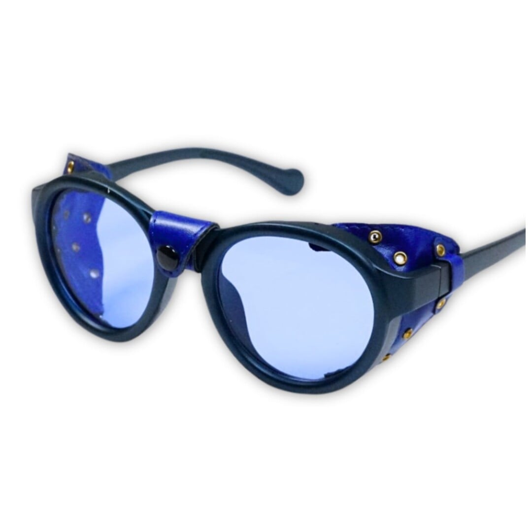 LENTES STEAMPUNK BLUE SKY + ESTUCHE MY01 - 1