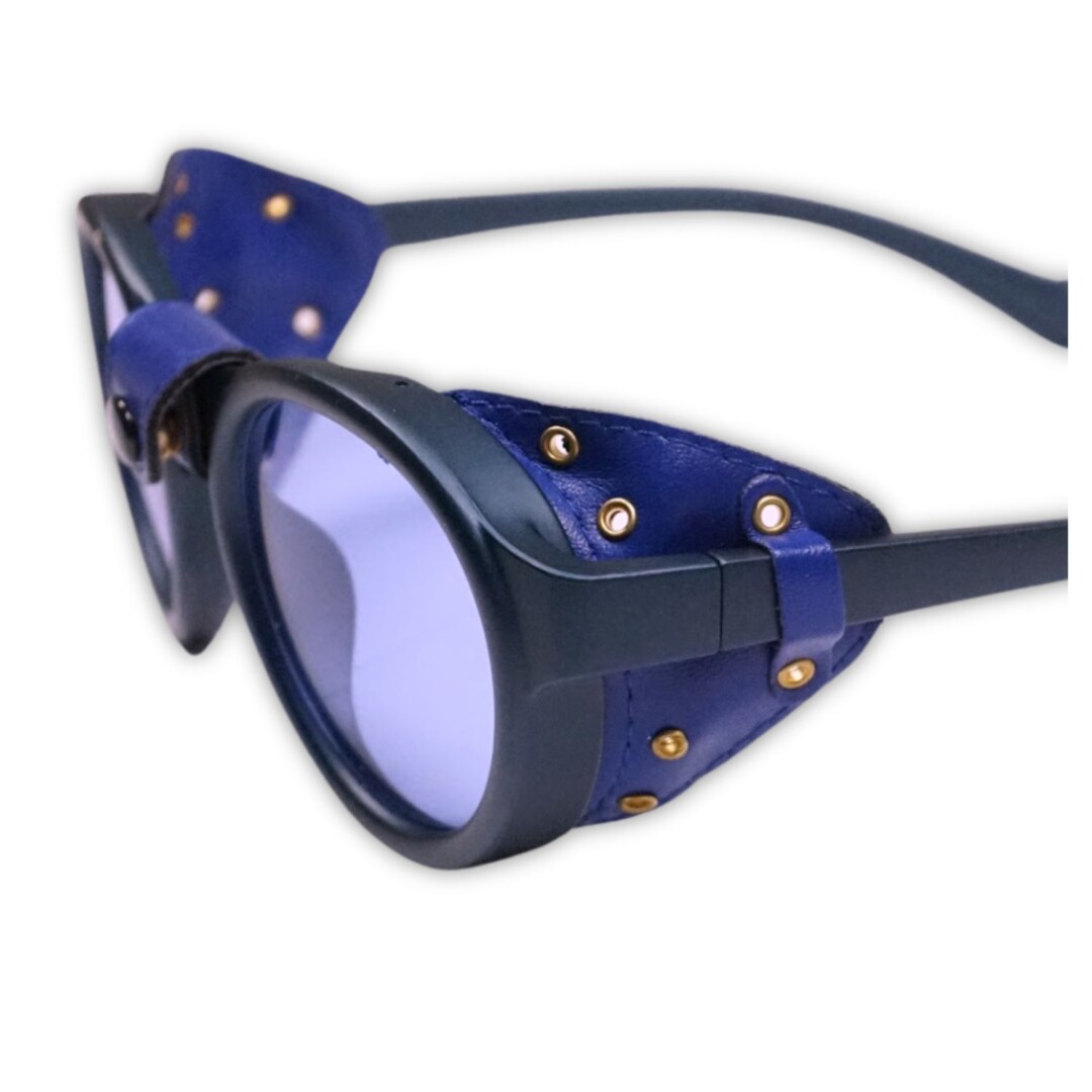 LENTES STEAMPUNK BLUE SKY + ESTUCHE MY01 - 2