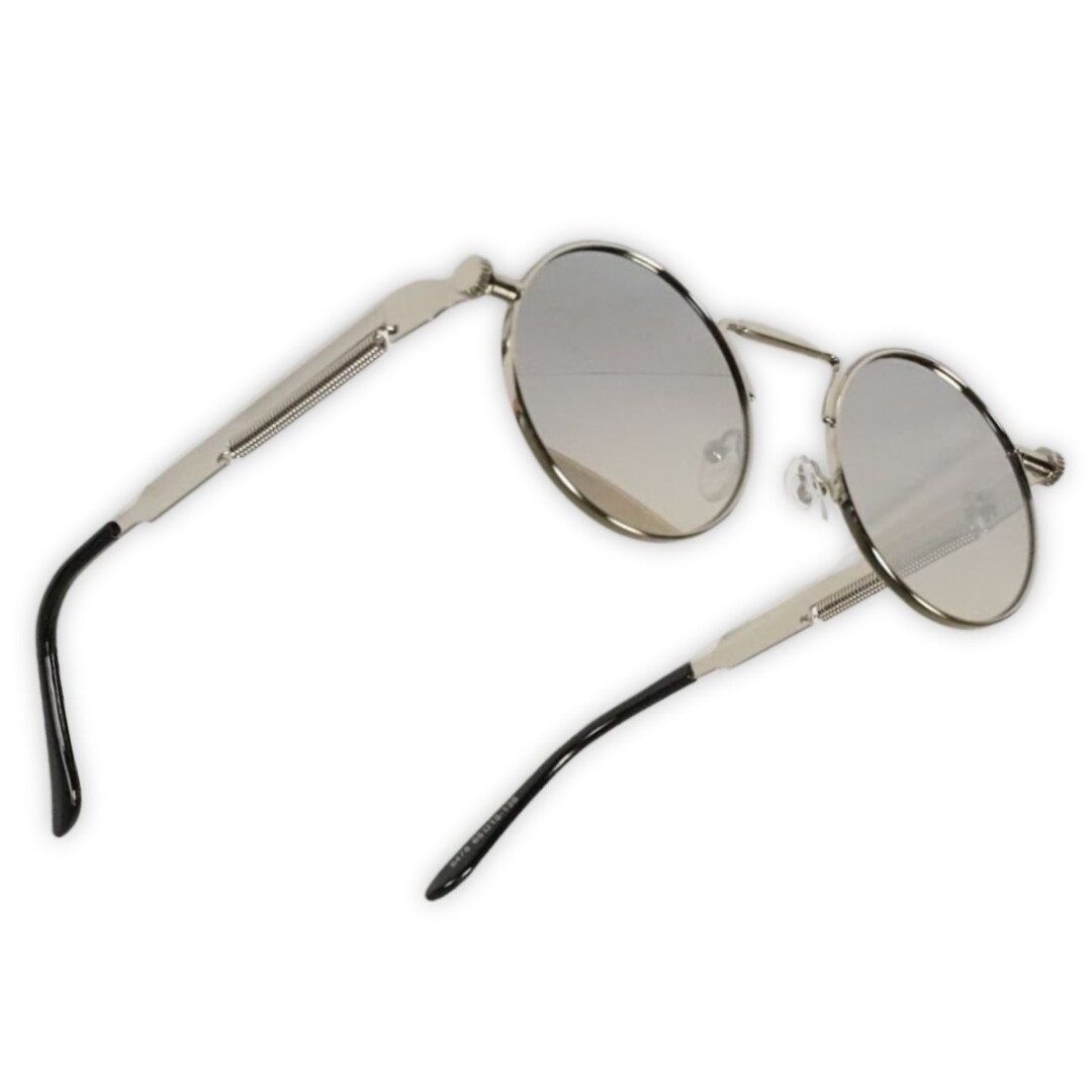 LENTES DE SOL RETRO PUNK LENNON SILVER MY08 - 1
