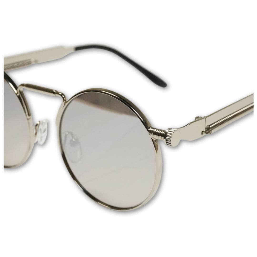 LENTES DE SOL RETRO PUNK LENNON SILVER MY08 - 4