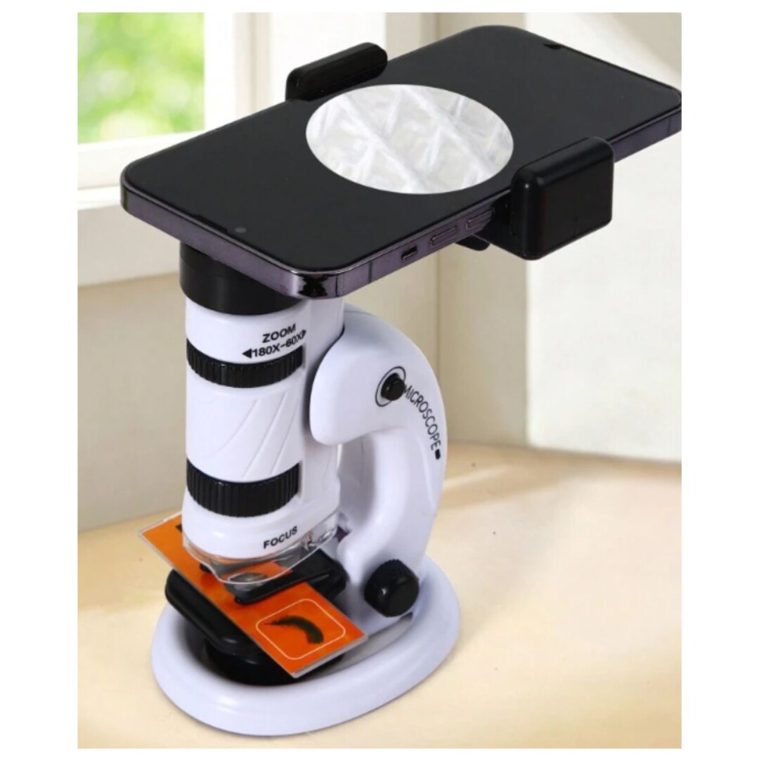 MICROSCOPIO DUAL CIENTÍFICO PORTATIL PARA NIÑOS MZ36 - 3