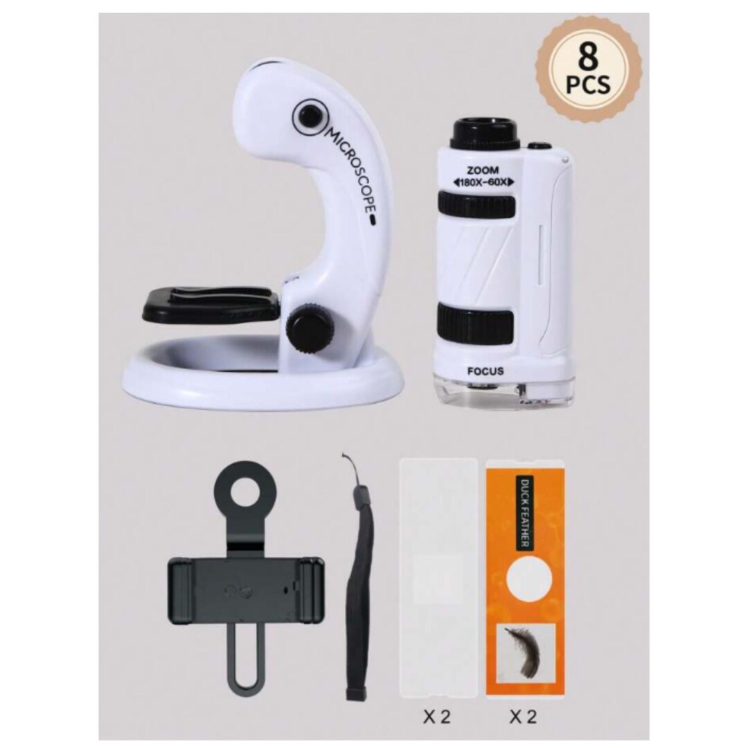 MICROSCOPIO DUAL CIENTÍFICO PORTATIL PARA NIÑOS MZ36 - 4