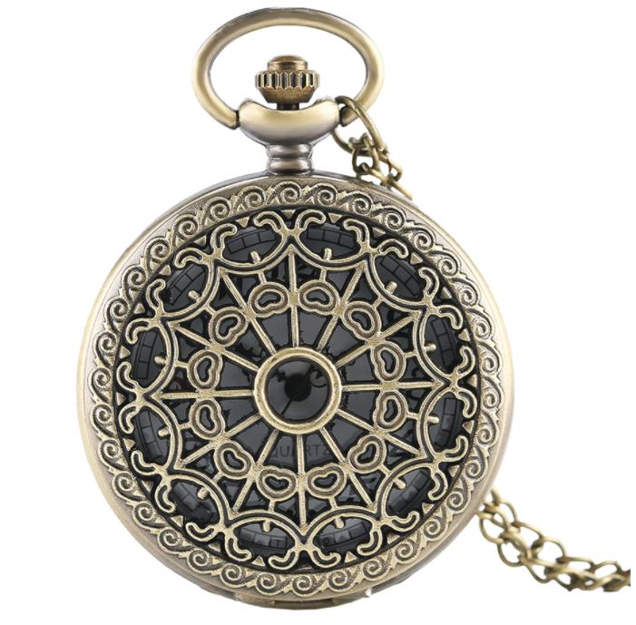 RELOJ BOLSILLO LEONTINA MANDALA CON CADENA QUARTZ AI57 - 1