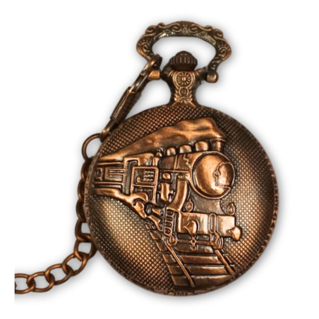 RELOJ BOLSILLO TREN VINTAGE MZ51 - 1