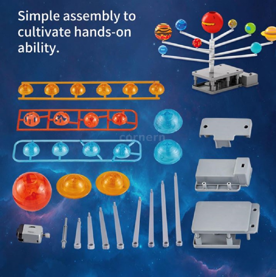 SISTEMA SOLAR EDUCACIONAL INVENCIBLE ARMABLE CON PROYECTOR AL91 - 5