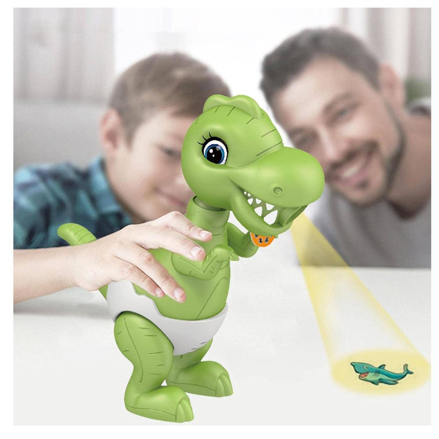 JUGUETE INVENCIBLE PROYECCIÓN DINOSAURIO BEBE PARA DIBUJAR Y CALCAR MX38 - 4