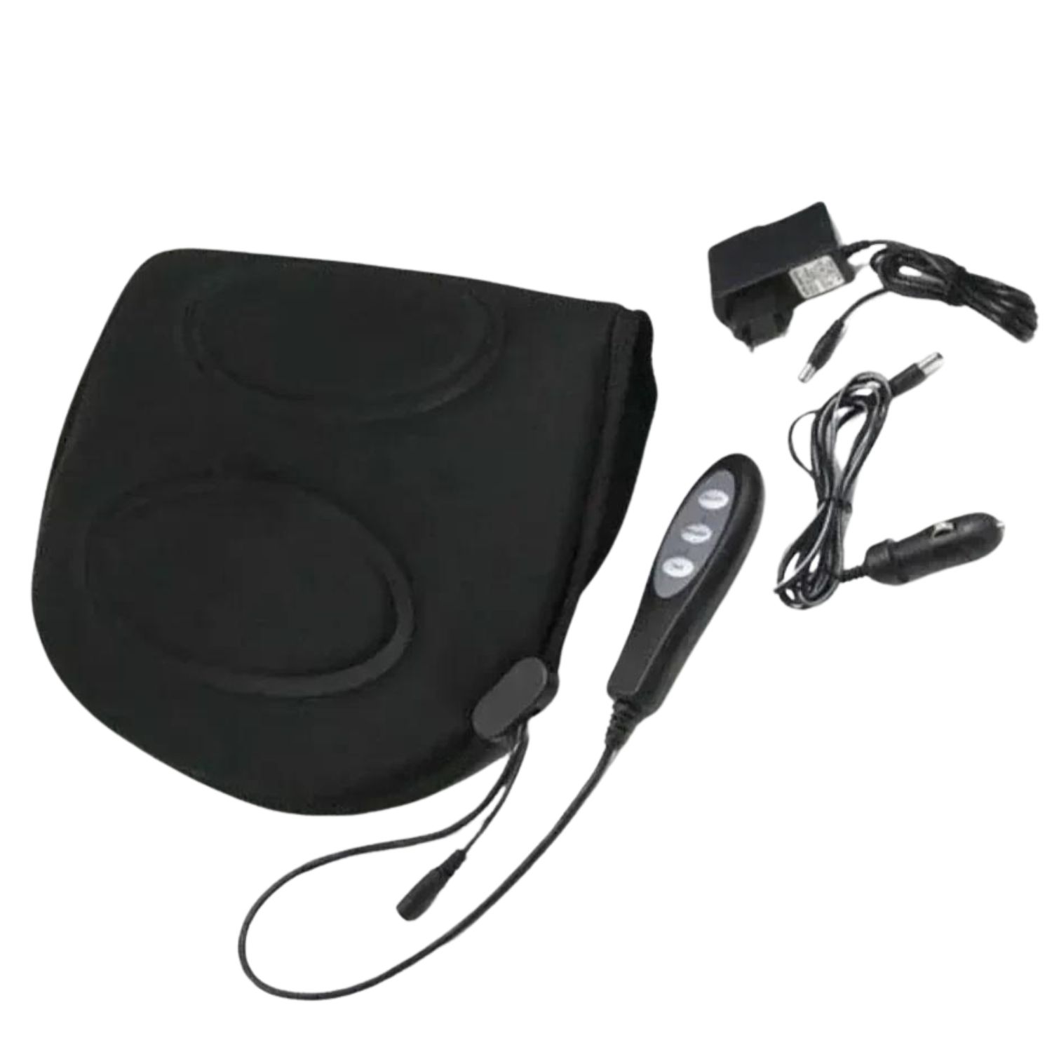 MASAJEADOR INVENCIBLE ESPALDA ELECTRICO ASIENTO SILLON CON CONTROL MZ89 - 5