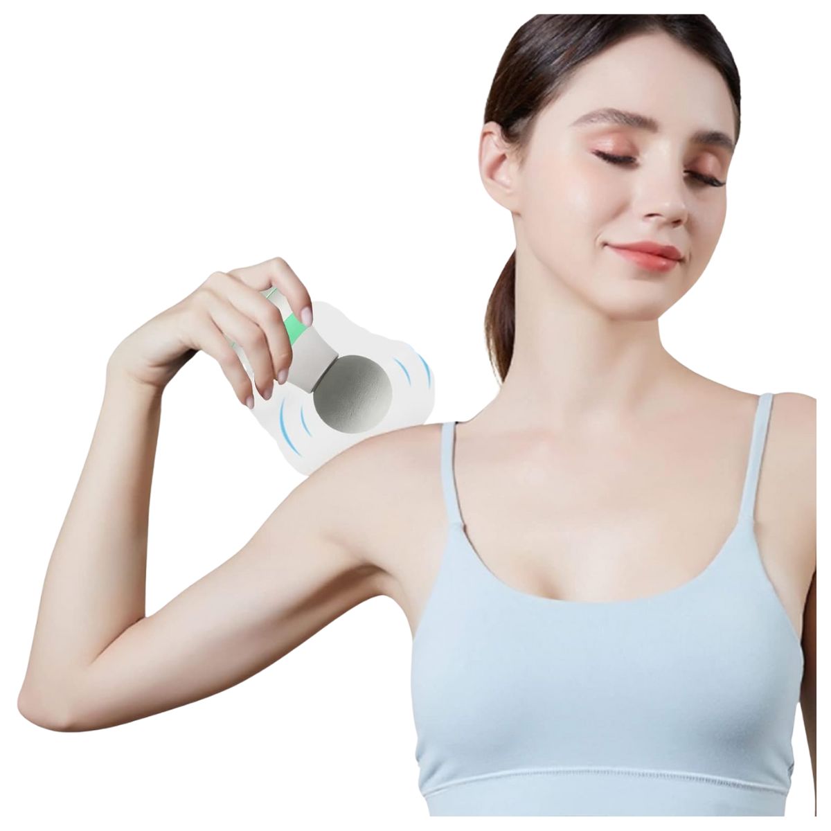 MASAJEADOR INVENCIBLE MUSCULAR MANO RECARGABLE HOMBRO CUELLO ESPALDA NB17 - 7