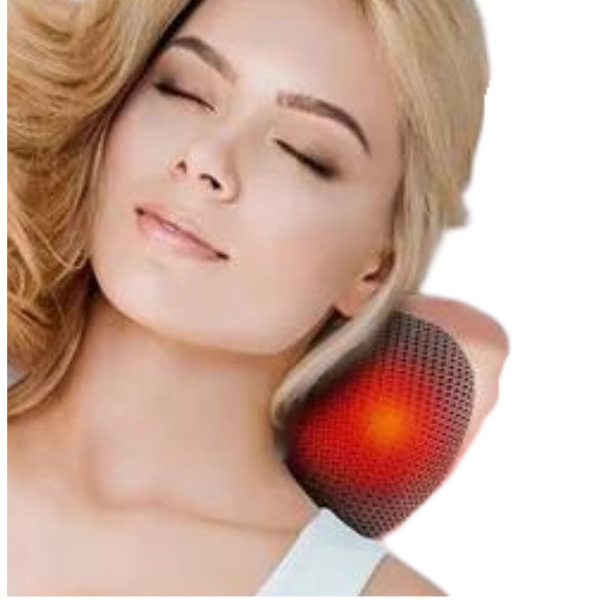ALMOHADA INVENCIBLE MASAJEADORA CERVICAL CUELLO LUMBAR PIES COJÍN NA99 - 2