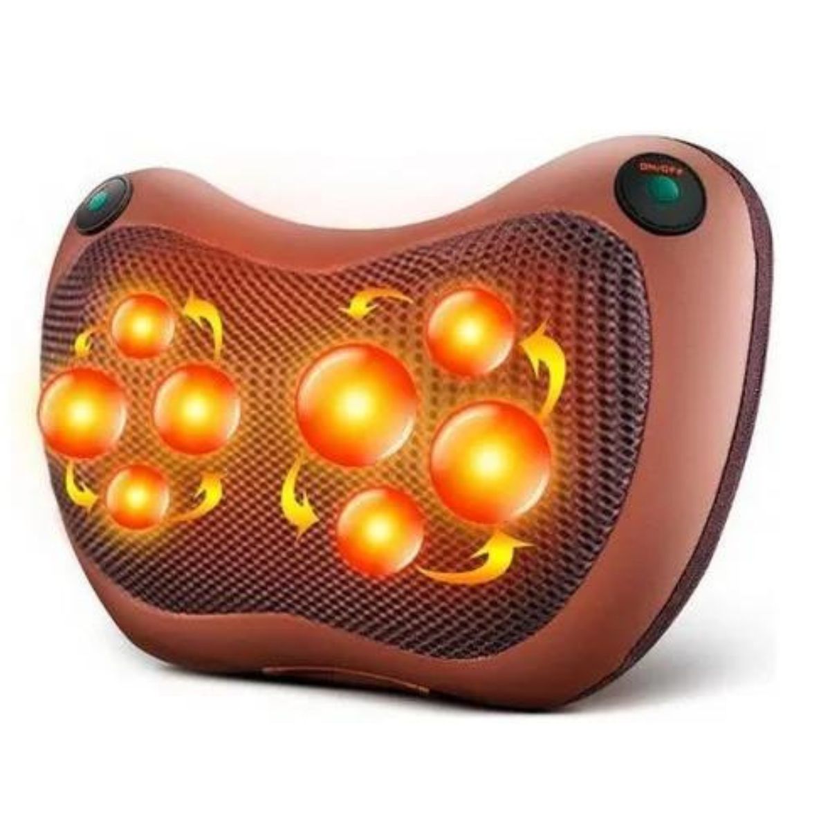 ALMOHADA INVENCIBLE MASAJEADORA CERVICAL CUELLO LUMBAR PIES COJÍN NA99 - 4