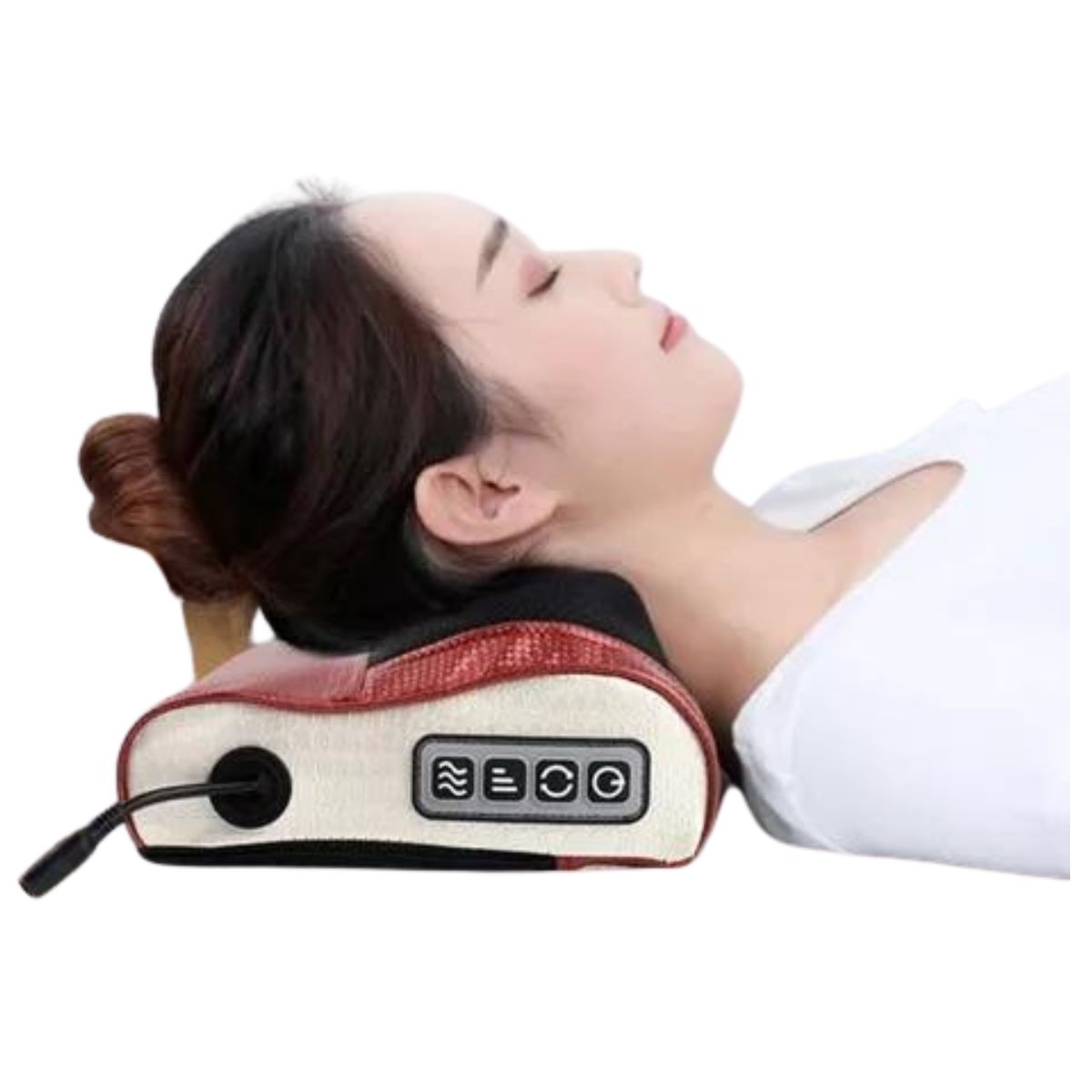 ALMOHADA INVENCIBLE MASAJE MASAJEADOR CUELLO COJÍN INFRARROJO NA56 - 2