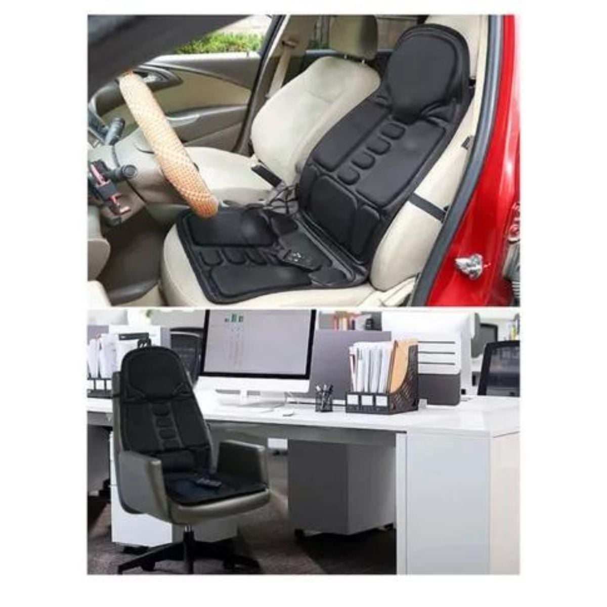 ASIENTO INVENCIBLE CALEFACCIÓN COJÍN MASAJEADOR SILLA CON CONTROL NA60 - 2