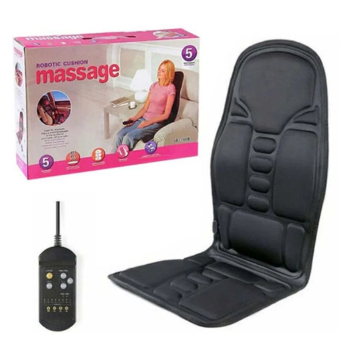 ASIENTO INVENCIBLE CALEFACCIÓN COJÍN MASAJEADOR SILLA CON CONTROL NA60 - 9