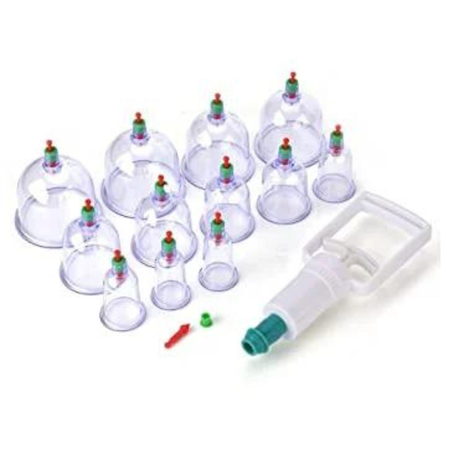 12 VENTOSAS SUCCION MASAJES MICROCIRCULACIÓN AM10 - 5