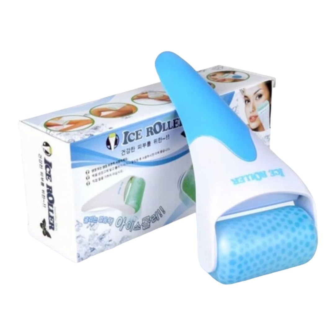 RODILLO INVENCIBLE MASAJE TONIFICACION FACIAL GEL FRÍO ICE ROLLER AK92 - 3