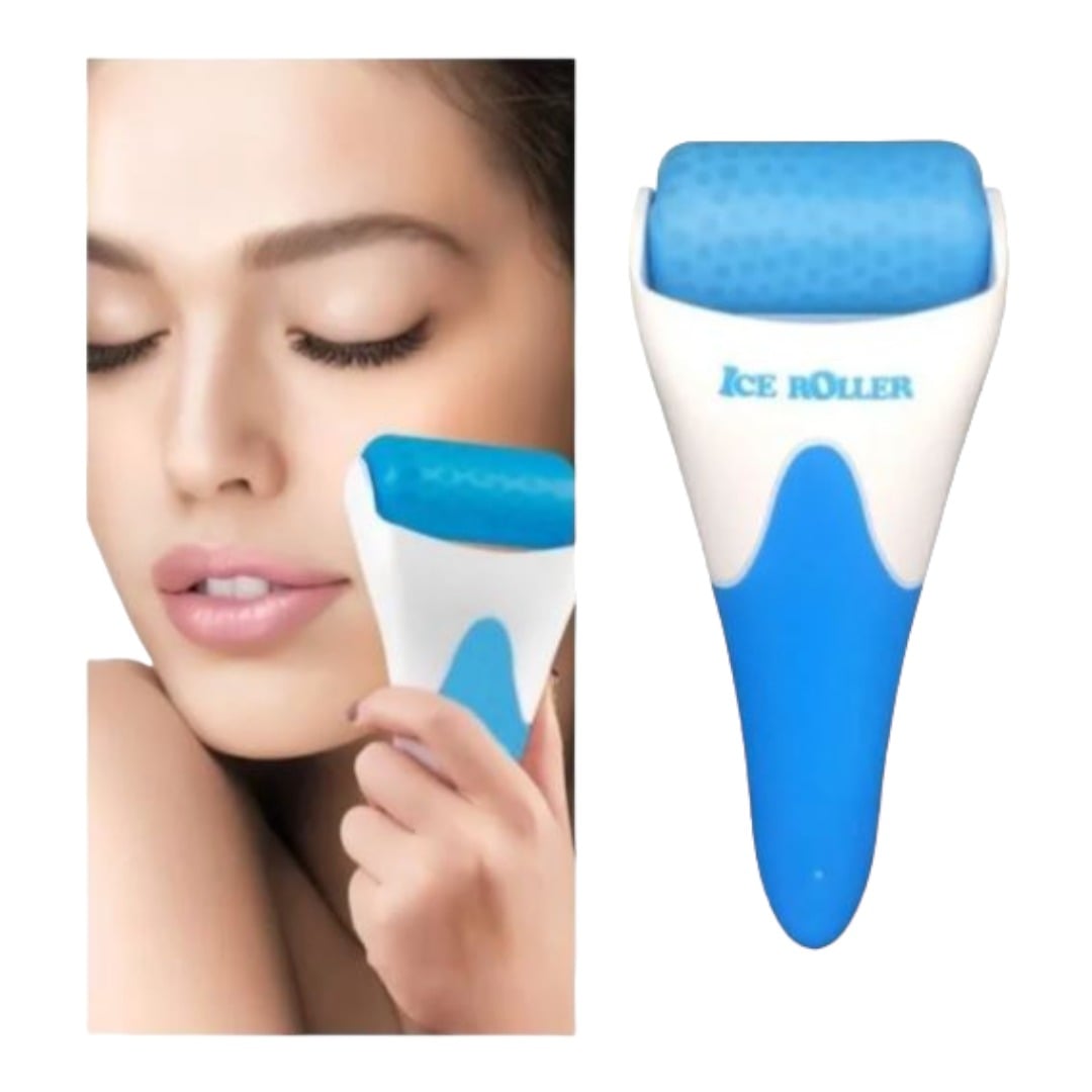 RODILLO INVENCIBLE MASAJE TONIFICACION FACIAL GEL FRÍO ICE ROLLER AK92 - 4