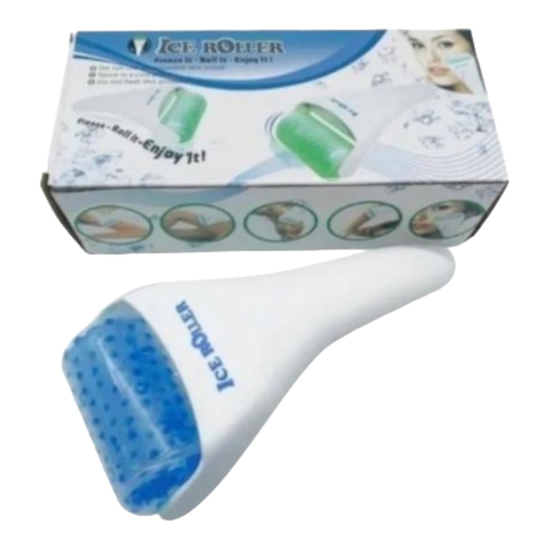 RODILLO INVENCIBLE MASAJE TONIFICACION FACIAL GEL FRÍO ICE ROLLER AK92 - 5