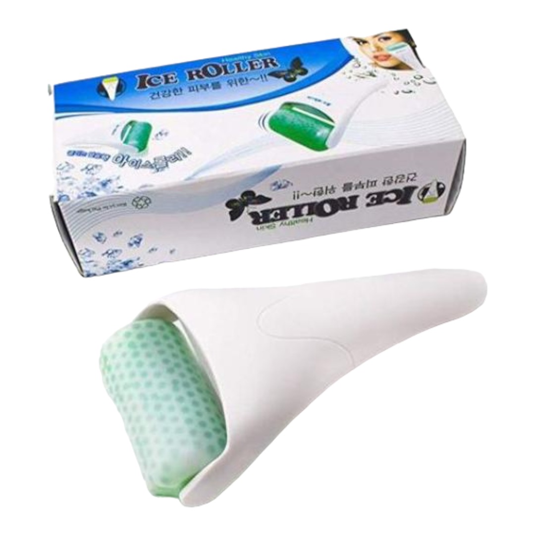 RODILLO INVENCIBLE MASAJE TONIFICACION FACIAL GEL FRÍO ICE ROLLER AK92 - 6