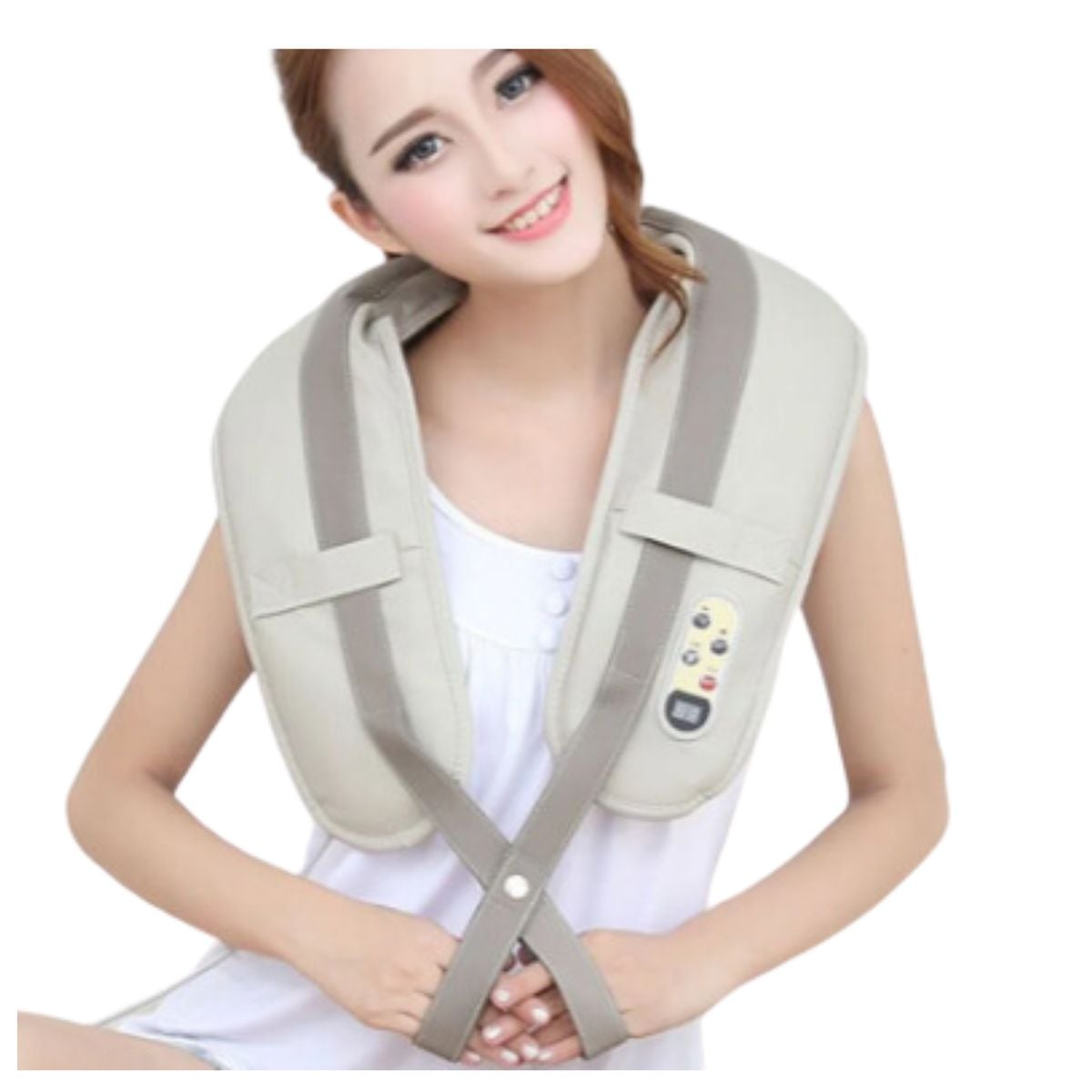 MASAJEADOR INVENCIBLE CERVICAL CUELLO HOMBROS 10 MODOS TAIKO NA97 - 1