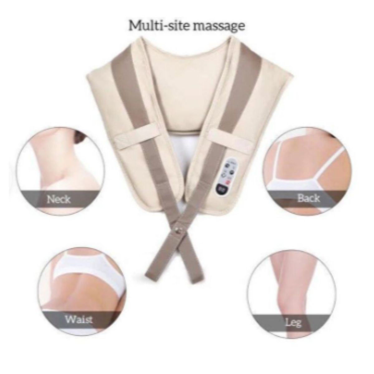 MASAJEADOR INVENCIBLE CERVICAL CUELLO HOMBROS 10 MODOS TAIKO NA97 - 3