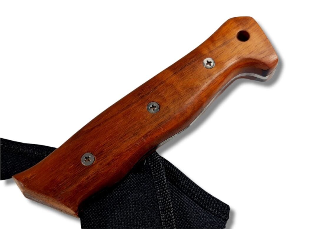CUCHILLO INVENCIBLE KUKRI CORVO CATFISH SUPERVIVENCIA FUNDA AM01 ACERO - 3