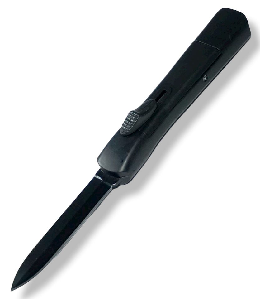 NAVAJA INVENCIBLE BABY KNIFE AUTOMATIC FRONTA HORIZONTAL AI36 ACERO - 1