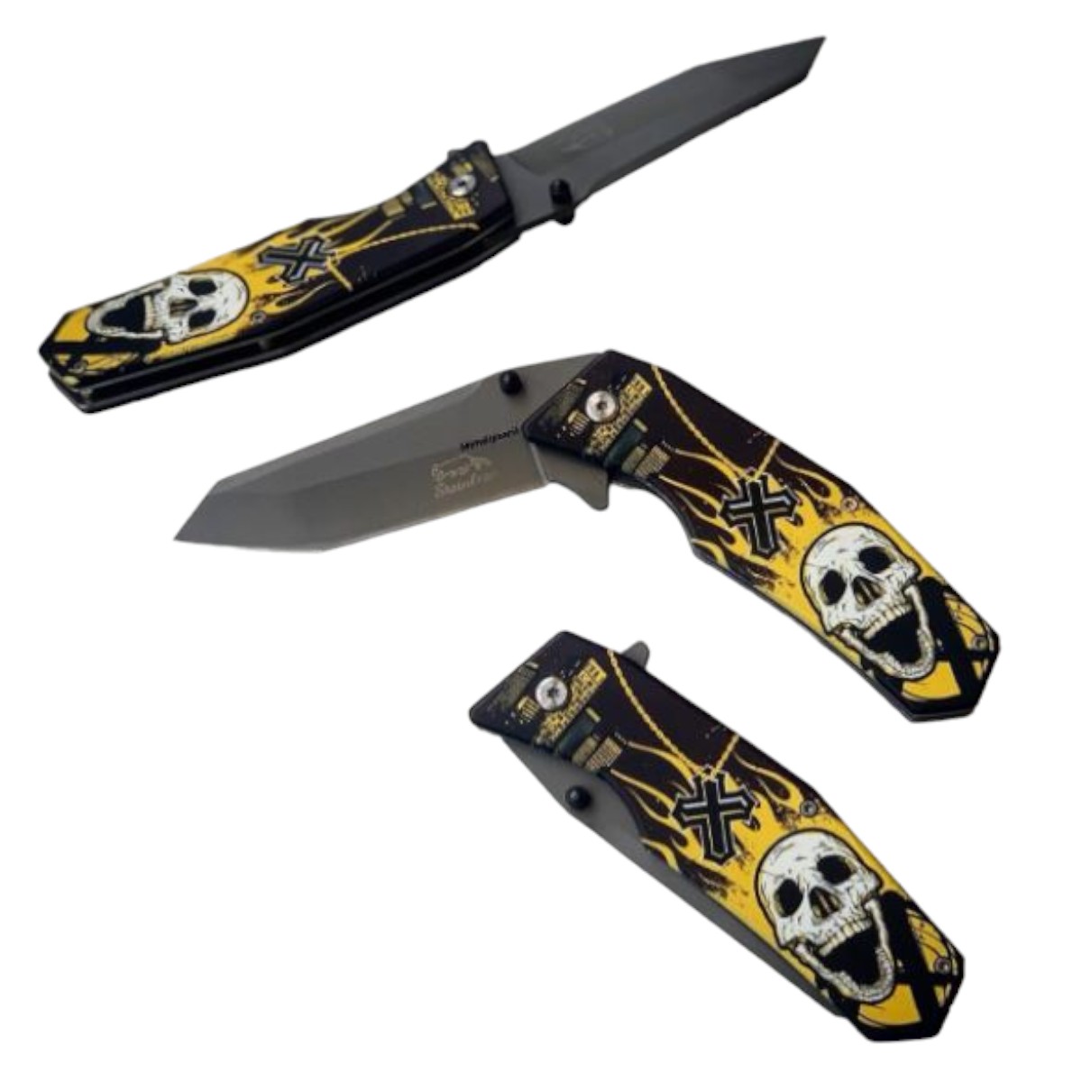 NAVAJA INVENCIBLE CORTAPLUMA CAMPING ANTICHRIST AK48 ACERO - 4