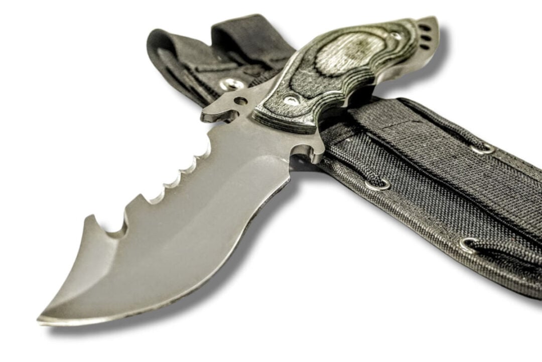 CUCHILLO INVENCIBLE FULLTANG ALTO IMPACTO MOONLIGHT AL77 ACERO - 1