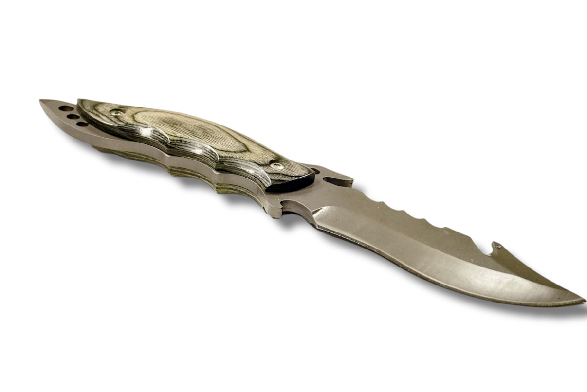 CUCHILLO INVENCIBLE FULLTANG ALTO IMPACTO MOONLIGHT AL77 ACERO - 4