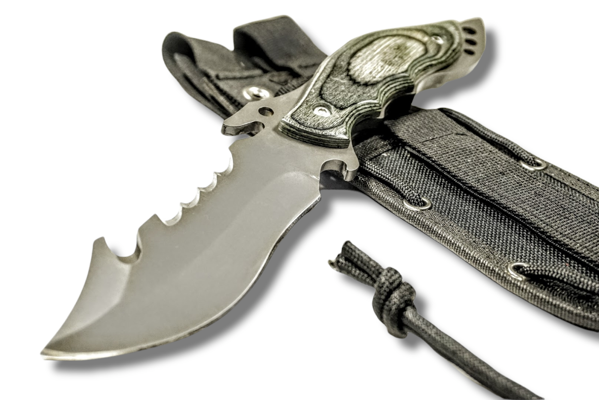 CUCHILLO INVENCIBLE FULLTANG ALTO IMPACTO MOONLIGHT AL77 ACERO - 5