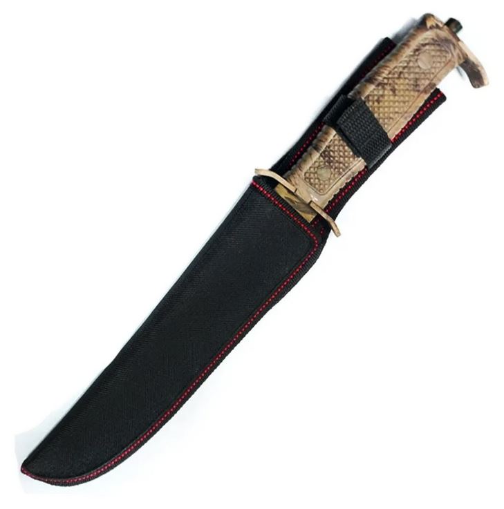 CUCHILLO INVENCIBLE MILITAR SUPERVICENCIA CAMUFLADO DESTROYAI87 ACERO - 3