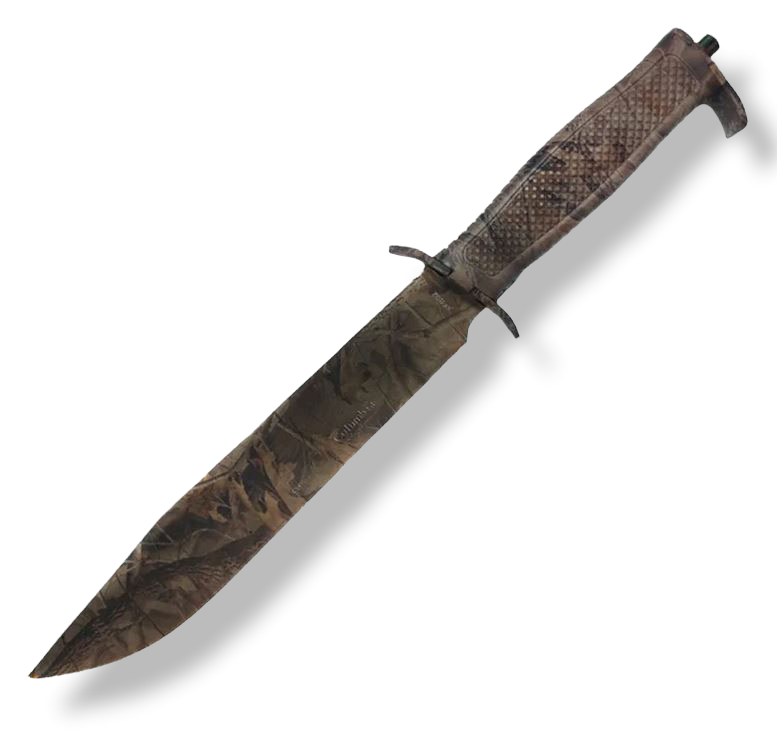CUCHILLO INVENCIBLE MILITAR SUPERVICENCIA CAMUFLADO DESTROYAI87 ACERO - 4