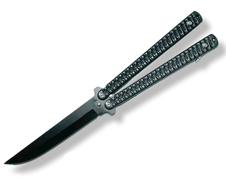 NAVAJA INVENCIBLE MARIPOSA PROFESIONAL BLACK SEEM AI42 ACERO - 1