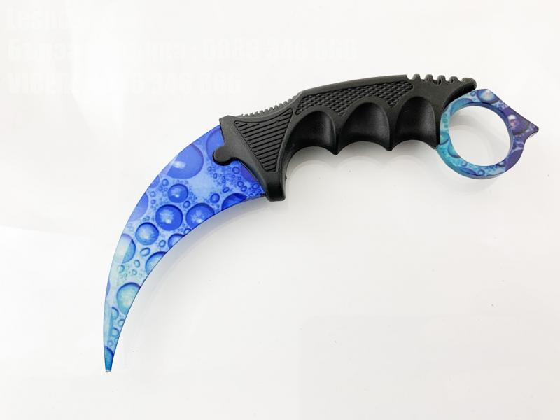 NAVAJA INVENCIBLE KARAMBIT BUBBLE AB58 ACERO - 2