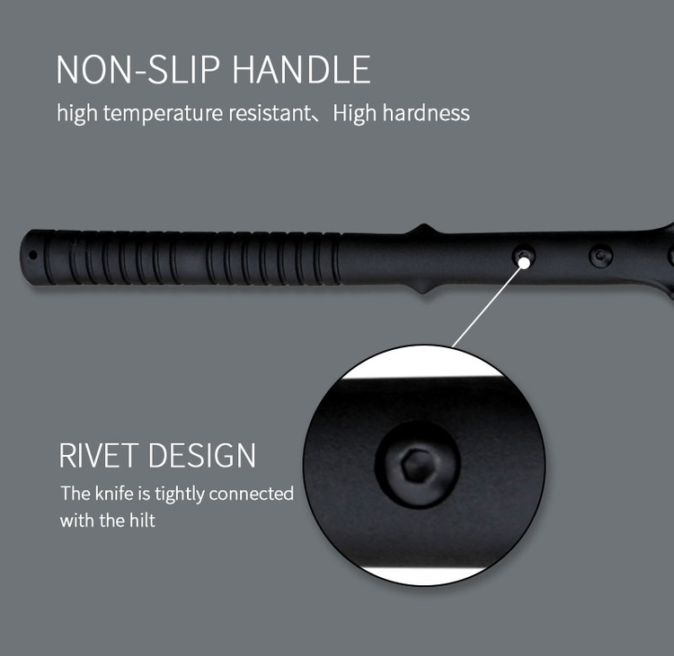 HUIWILL INVENCIBLE HACHA / MARTILLO TÁCTICA TOMAHAWK CON FUNDA AE39 ACERO - 5
